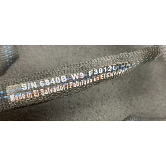 Teva Olowahu Sandals Black Strappy Women's Sz 9 Mush Comfort Insoles Beach Pool - Picture 5 of 6